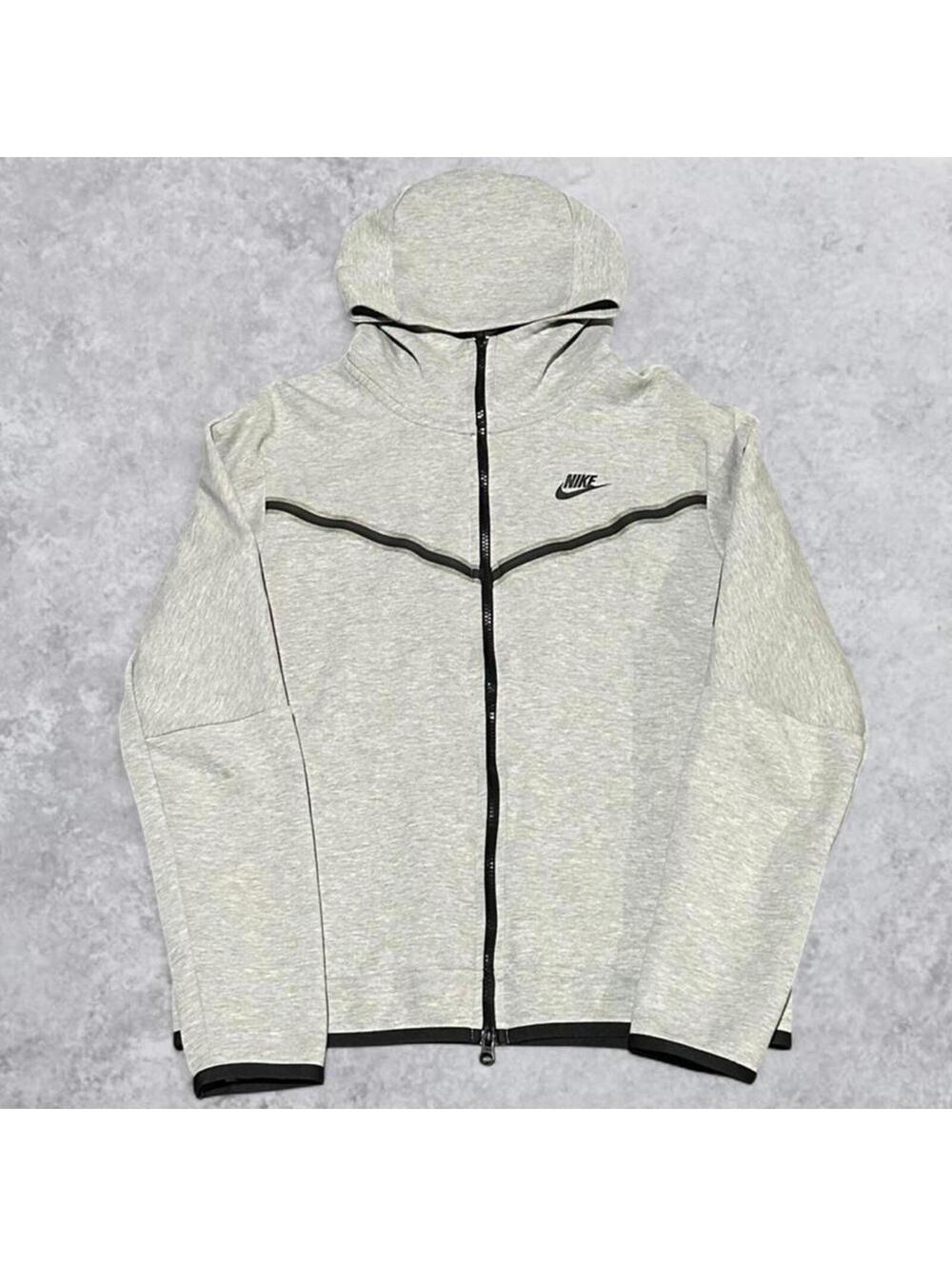 Men’s Gray Nike Tech Jacket - Size Medium